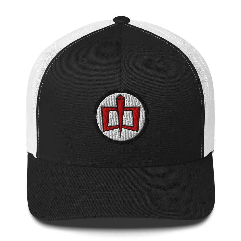 Fly High with the Greatest American Hero Trucker Cap – Hat by Yupoong Tags: 80s, embroidered, hat, logo, mesh back, retro, six-panel, trucker cap, tv RetroSplendor Apparel