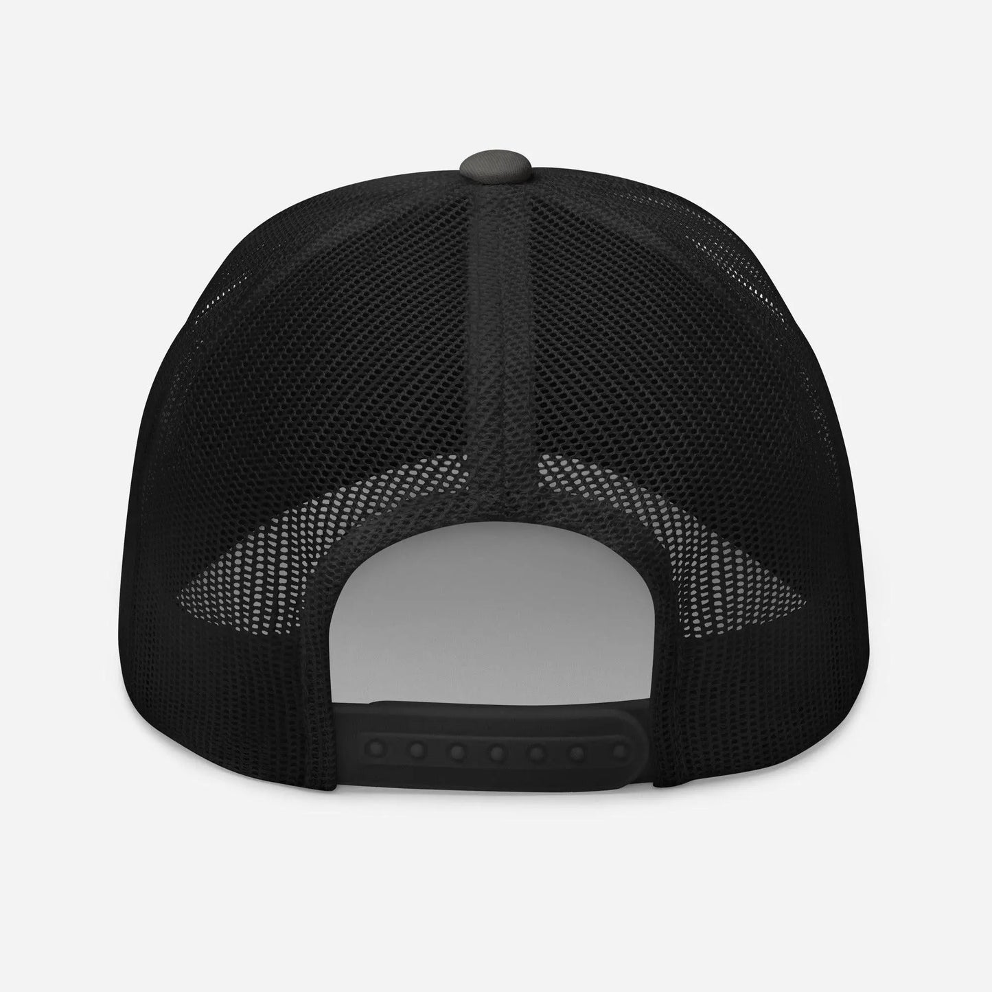 Join the A-Team: Ultimate Trucker Cap Awaits! – Hat by Yupoong Tags: 80s, graphic hat, hat, iconic, mesh back, nostalgia, plastic adjustable closure, six panel cap, trucker cap, tv, unisex, van RetroSplendor Apparel