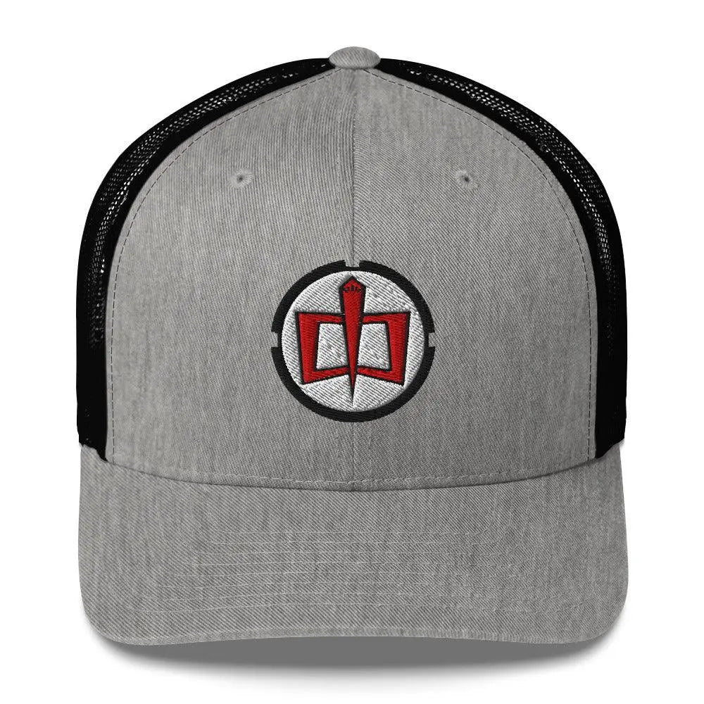 Fly High with the Greatest American Hero Trucker Cap – Hat by Yupoong Tags: 80s, embroidered, hat, logo, mesh back, retro, six-panel, trucker cap, tv RetroSplendor Apparel