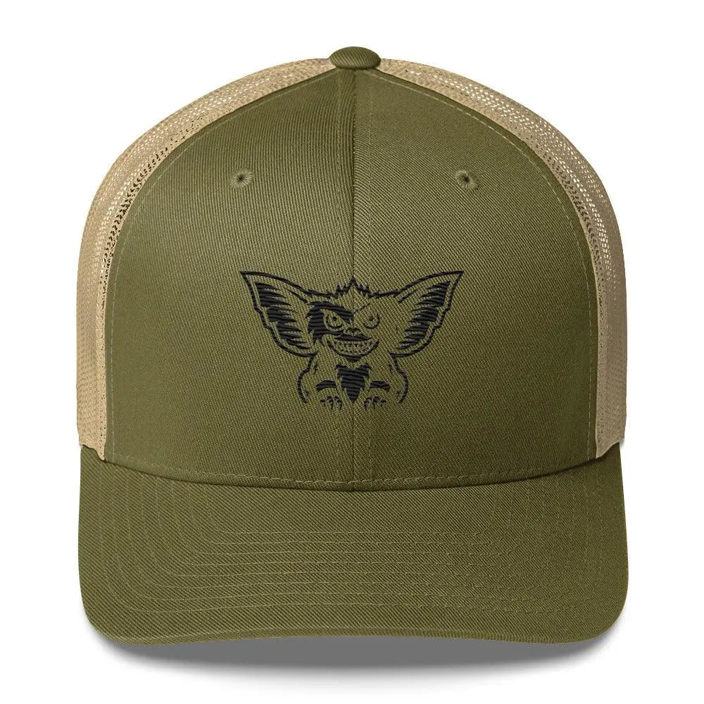 Show Off Your Love for Gizmo with This Trucker Cap! – Hat by Yupoong Tags: 80s, hat, mesh back, movie, Plastic adjustable closure, retro, six-panel cap, Structured, trucker cap RetroSplendor Apparel