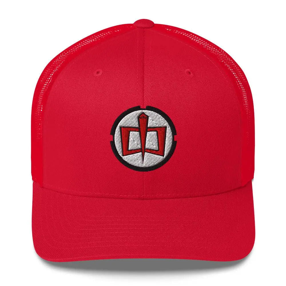 Fly High with the Greatest American Hero Trucker Cap – Hat by Yupoong Tags: 80s, embroidered, hat, logo, mesh back, retro, six-panel, trucker cap, tv RetroSplendor Apparel