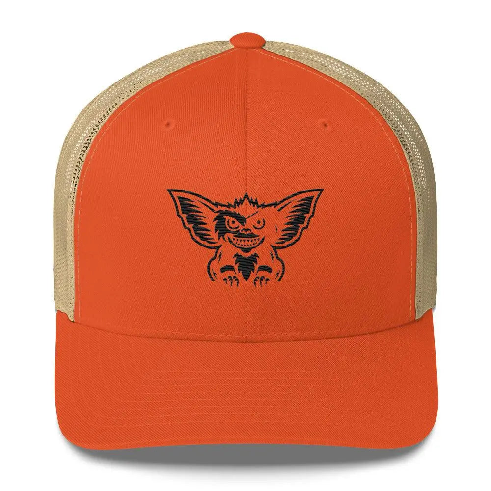 Show Off Your Love for Gizmo with This Trucker Cap! – Hat by Yupoong Tags: 80s, hat, mesh back, movie, Plastic adjustable closure, retro, six-panel cap, Structured, trucker cap RetroSplendor Apparel