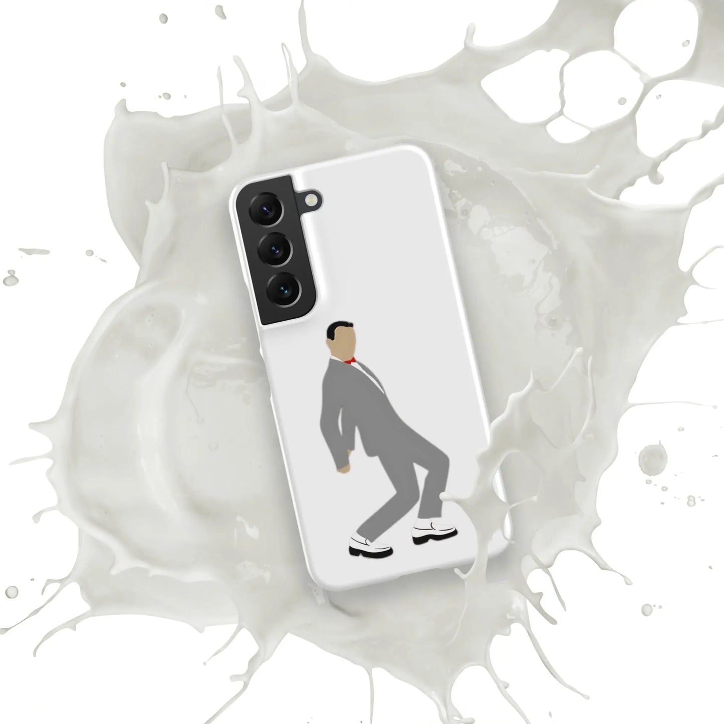 Pee-Wee Herman - Snap case for Samsung by Retro Splendor Tags: 80s, case, dance, gift, original, pee-wee, pee-wee herman, phone, Printful, retro, samsung, silhouette, tequila, vintage RetroSplendor Apparel
