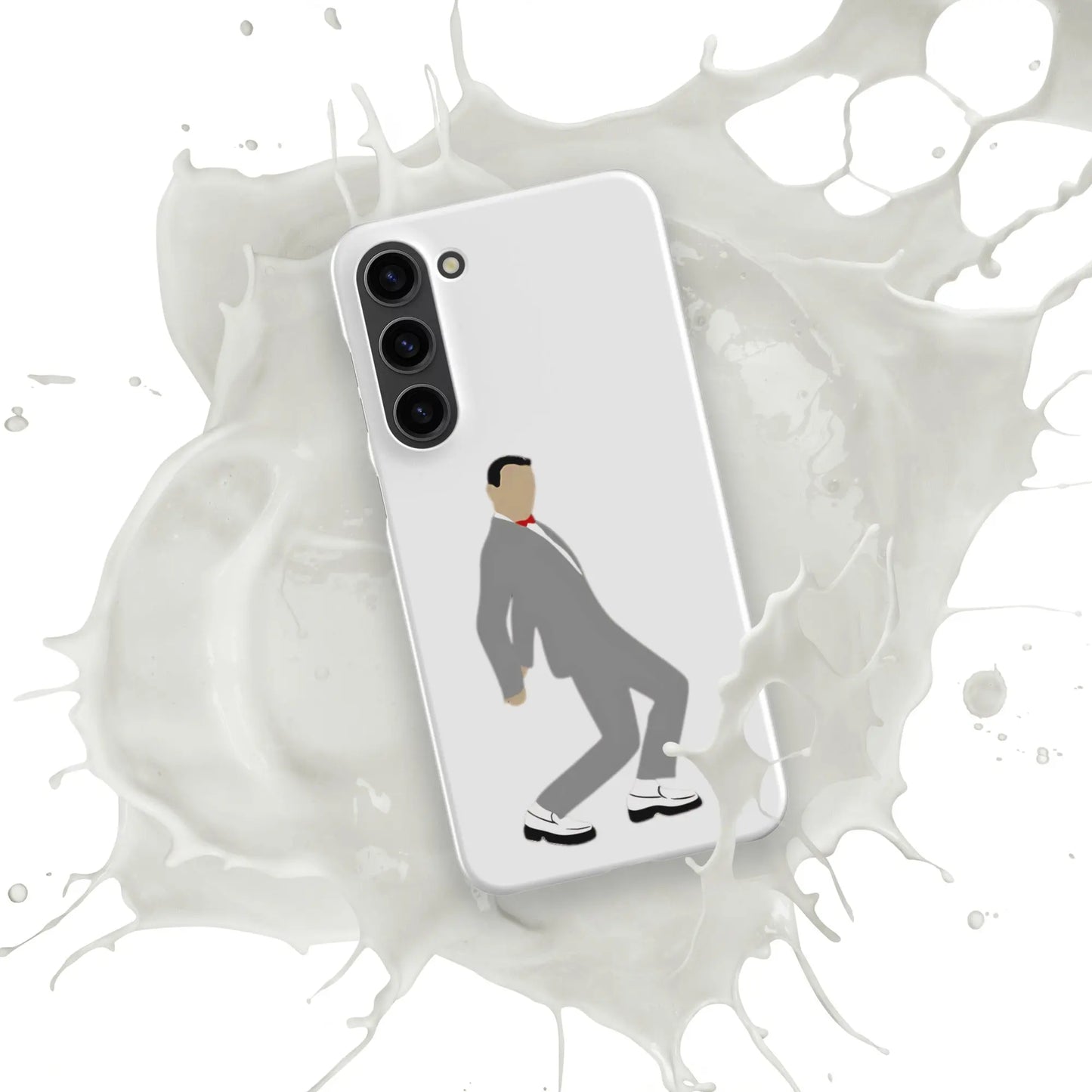 Pee-Wee Herman - Snap case for Samsung by Retro Splendor Tags: 80s, case, dance, gift, original, pee-wee, pee-wee herman, phone, Printful, retro, samsung, silhouette, tequila, vintage RetroSplendor Apparel