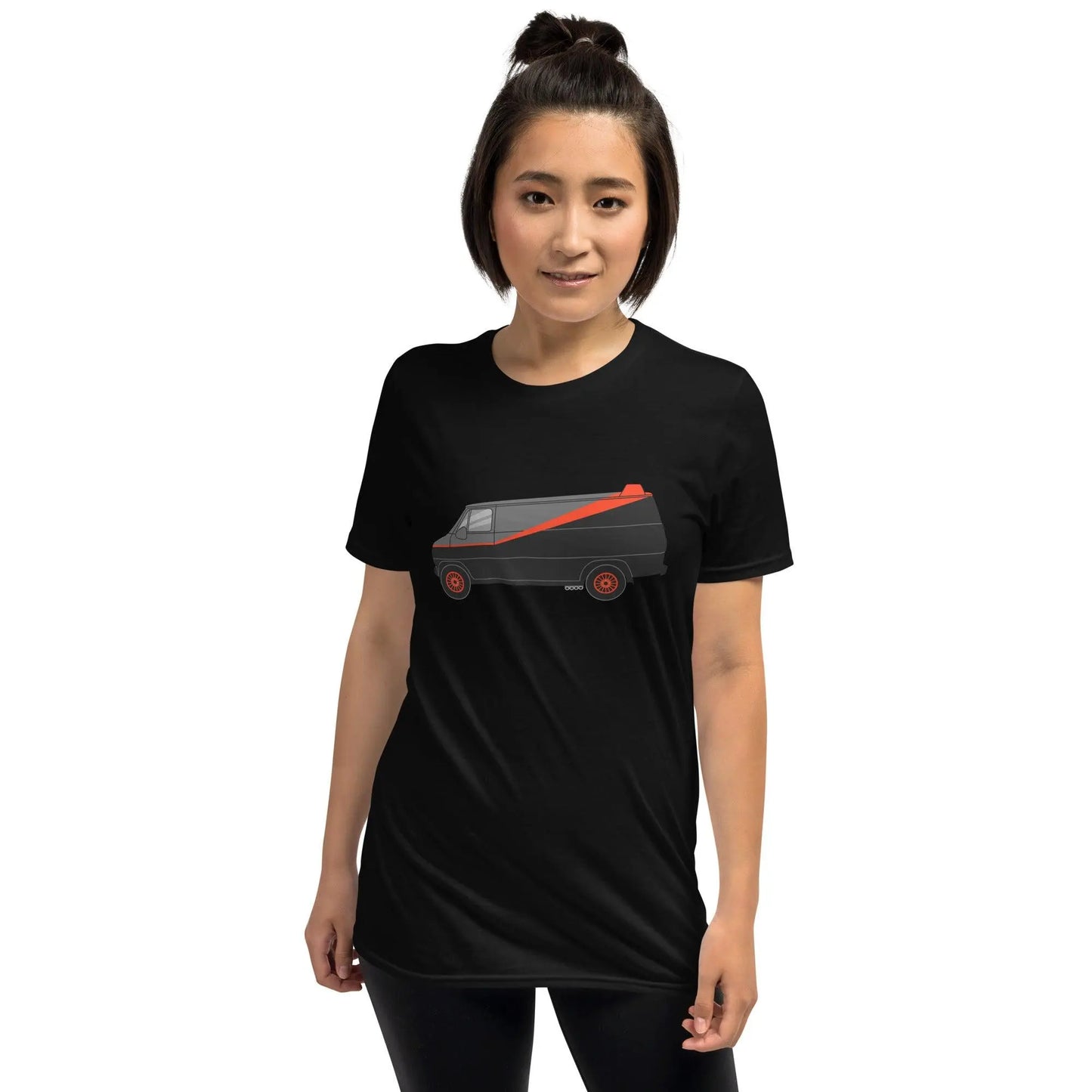 The A-Team: Ultimate Trucker Graphic Tee – Shirt by Stanley/Stella Tags: 100% cotton, 80s, a-team van, graphic tee, iconic, nostalgia, polyester blend for some colors, television, tv, van RetroSplendor Apparel