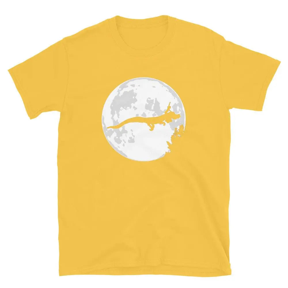 Fly with Falkor: The Neverending Story T-Shirt – Shirt by Retro Splendor Tags: 80s, Falkor, fantasy, gift, moon, movies, neverending story, nostalgia, retro, shirt RetroSplendor Apparel