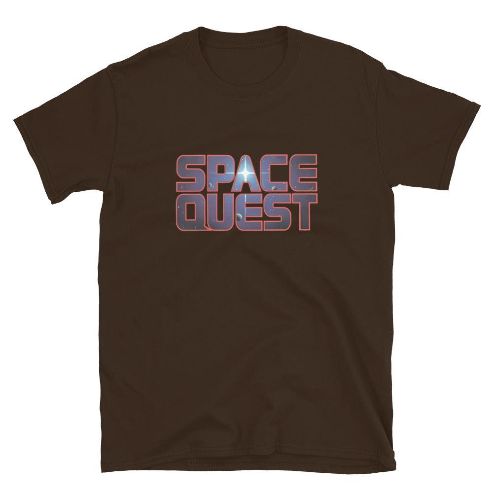 Space Quest Short-Sleeve Tee: Adventure Awaits! - Retro Splendor