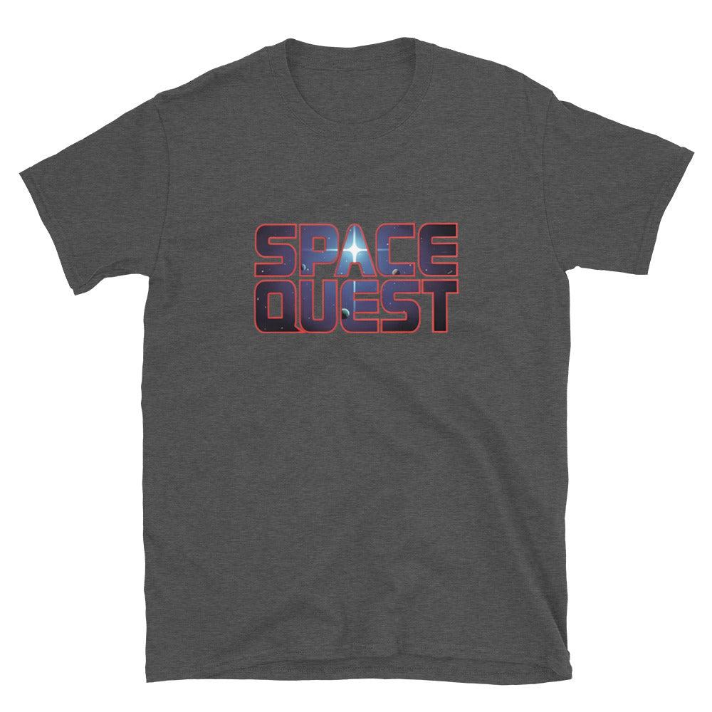 Space Quest Short-Sleeve Tee: Adventure Awaits! - Retro Splendor