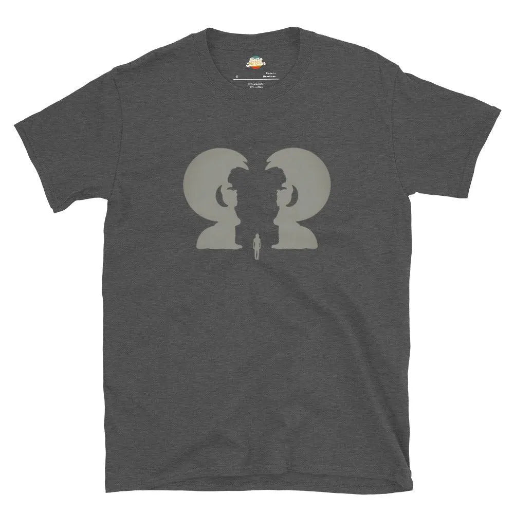 The Neverending Story - Sphinx Gate Short-Sleeve T-Shirt – Shirt by Retro Splendor Tags: 80s, cotton, fantasy, gift, graphic tee, movie, nostalgia, polyester, t-shirt RetroSplendor Apparel