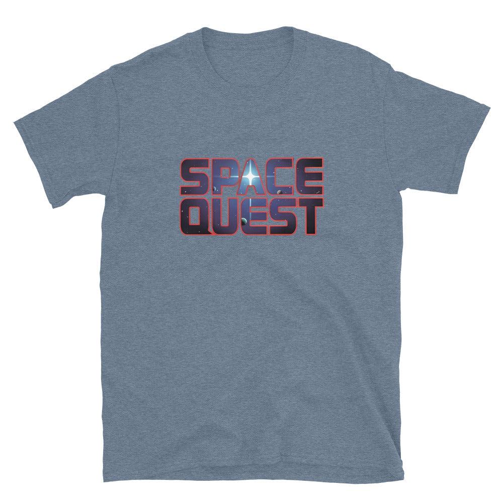 Space Quest Short-Sleeve Tee: Adventure Awaits! - Retro Splendor