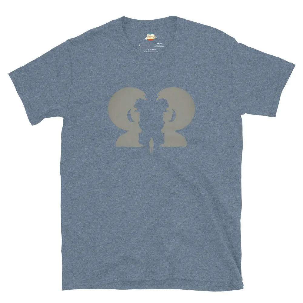 The Neverending Story - Sphinx Gate Short-Sleeve T-Shirt – Shirt by Retro Splendor Tags: 80s, cotton, fantasy, gift, graphic tee, movie, nostalgia, polyester, t-shirt RetroSplendor Apparel