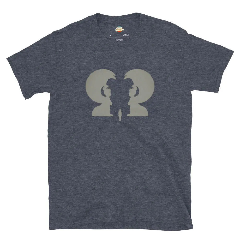 The Neverending Story - Sphinx Gate Short-Sleeve T-Shirt – Shirt by Retro Splendor Tags: 80s, cotton, fantasy, gift, graphic tee, movie, nostalgia, polyester, t-shirt RetroSplendor Apparel