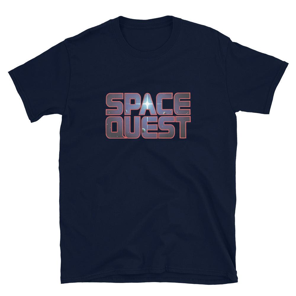 Space Quest Short-Sleeve Tee: Adventure Awaits! - Retro Splendor