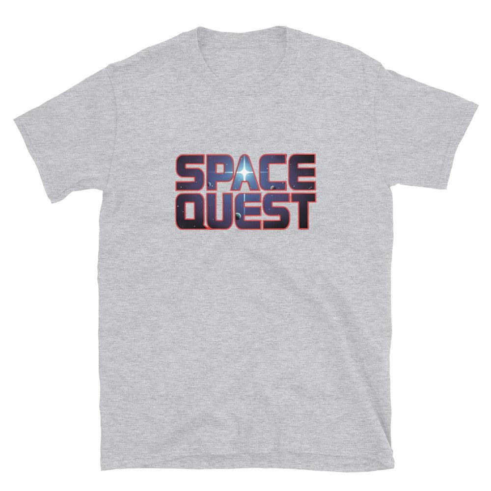 Space Quest Short-Sleeve Tee: Adventure Awaits! - Retro Splendor