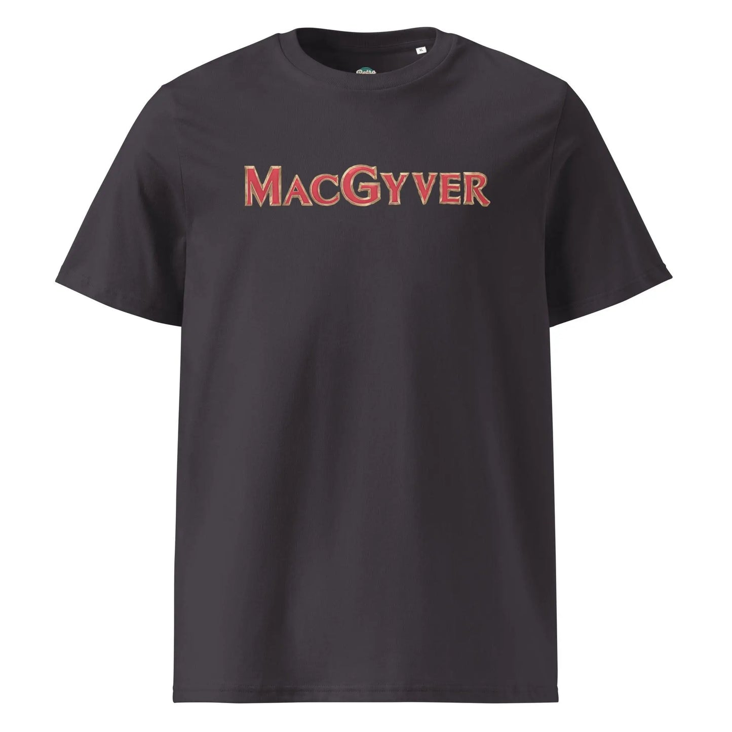 MacGyver Logo - organic cotton t-shirt by Stanley/Stella Tags: 100% Organic Cotton, 80s, graphic, graphic tee, macgyver, retro, tv, vintage, vintage vibe RetroSplendor Apparel