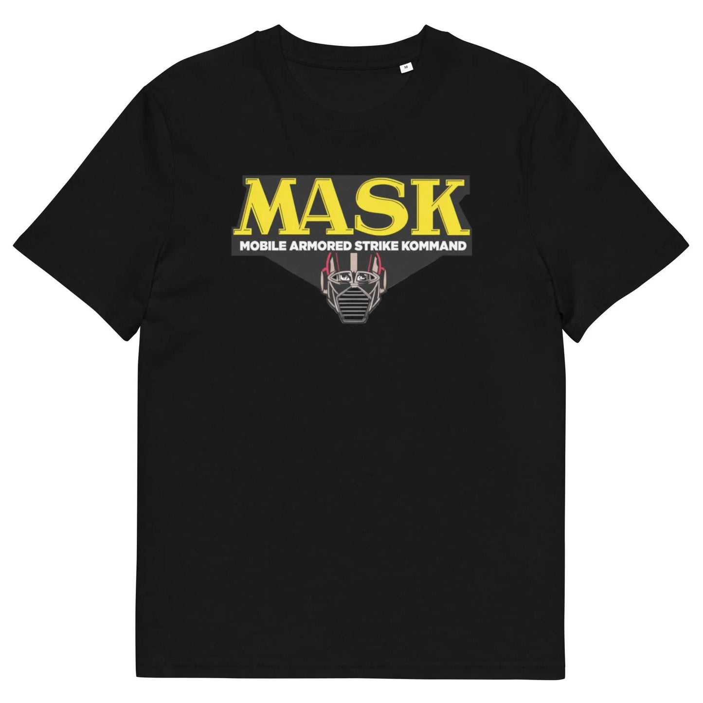 MASK - organic cotton t-shirt – Shirt by Stanley/Stella Tags: 100% organic cotton, 80s, cartoon, graphic tee, logo, retro, shirt, t-shirt, toys, vintage RetroSplendor Apparel