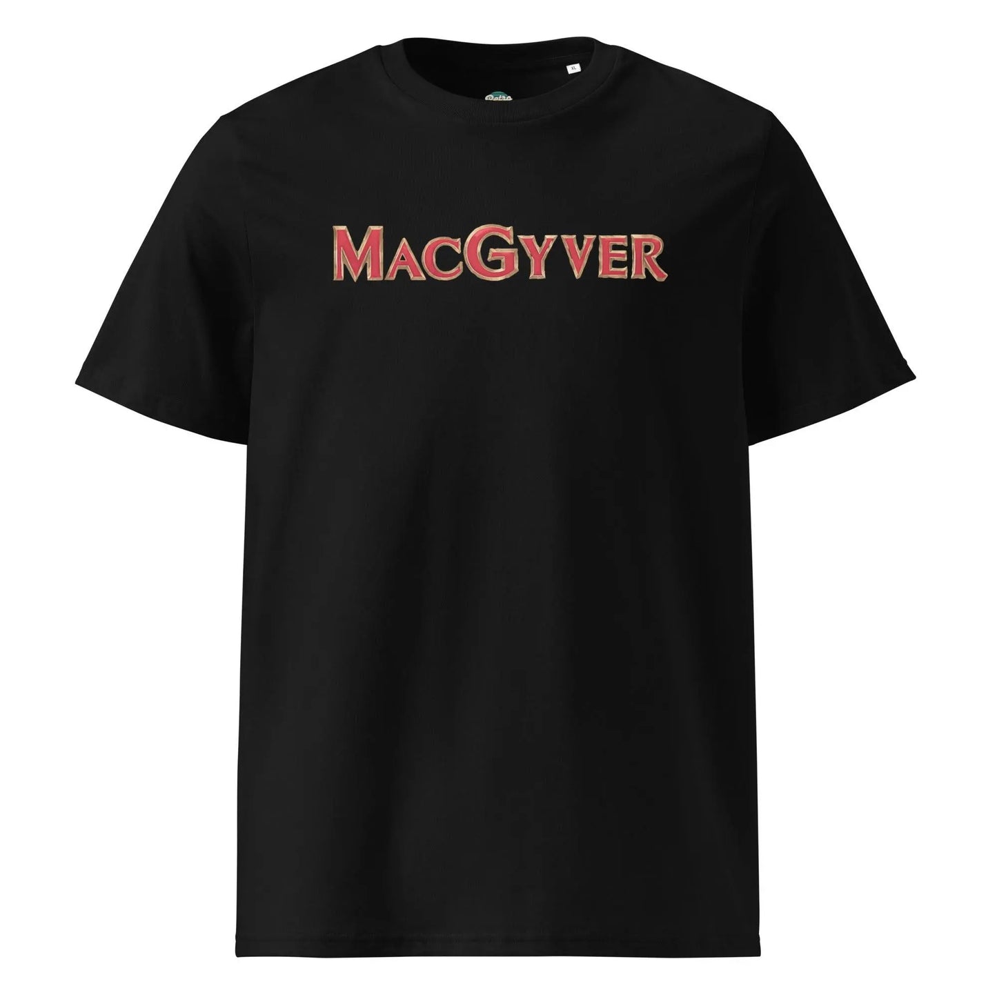 MacGyver Logo - organic cotton t-shirt by Stanley/Stella Tags: 100% Organic Cotton, 80s, graphic, graphic tee, macgyver, retro, tv, vintage, vintage vibe RetroSplendor Apparel