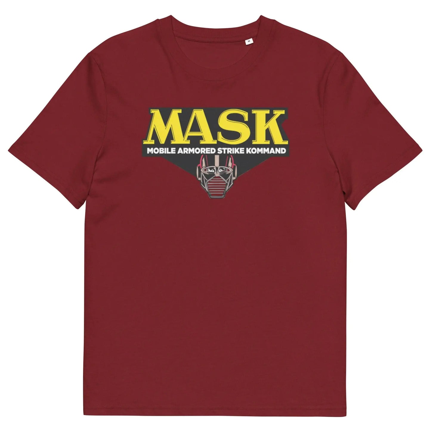 MASK - organic cotton t-shirt – Shirt by Stanley/Stella Tags: 100% organic cotton, 80s, cartoon, graphic tee, logo, retro, shirt, t-shirt, toys, vintage RetroSplendor Apparel