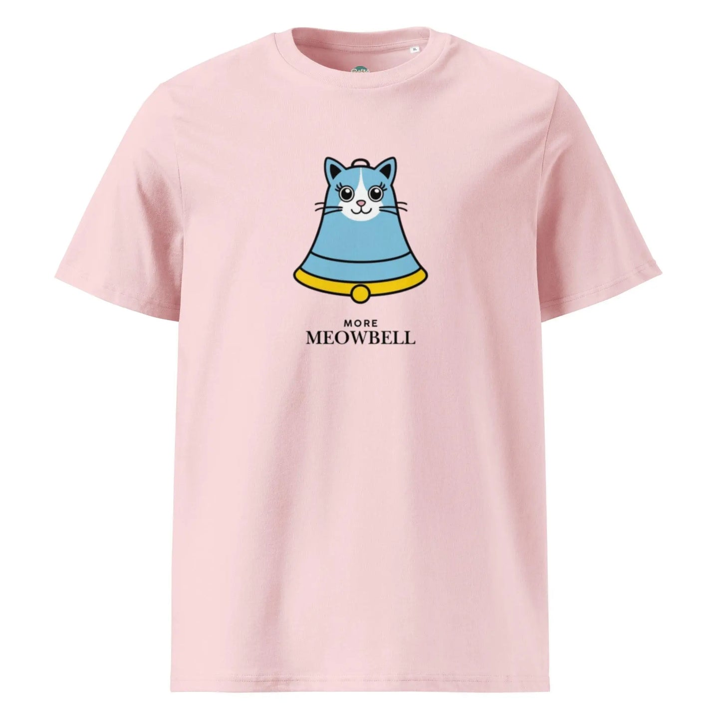 More Meowbell - organic cotton t-shirt by Stanley/Stella Tags: 100% Organic Cotton, cat, funny, graphic, graphic tee, meow, more cowbell, original, retro, shirt, vintage, vintage vibe RetroSplendor Apparel