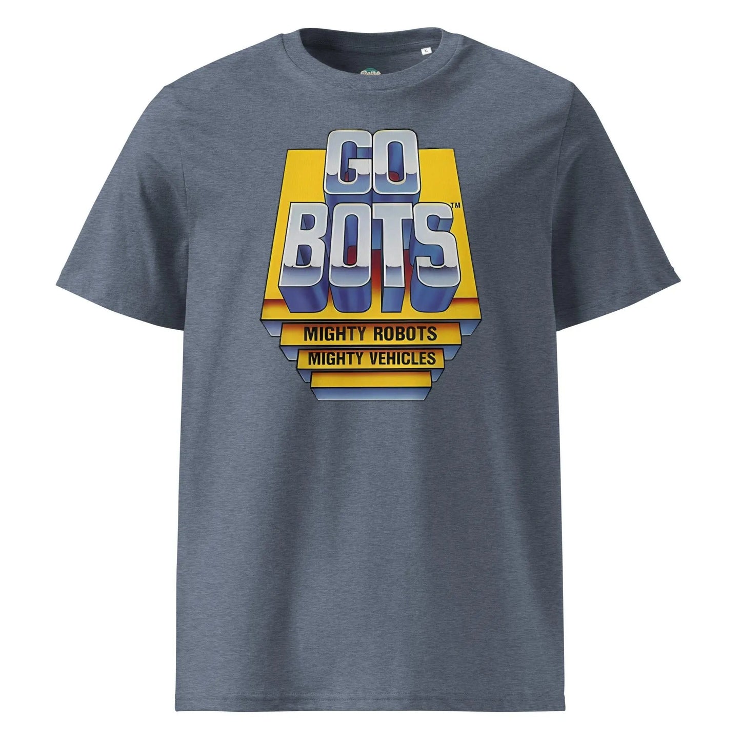 Go Bots - organic cotton t-shirt by Stanley/Stella Tags: 80s, cartoons, graphic tee, retro, retrosplendor, splendor, unisex, vintage RetroSplendor Apparel