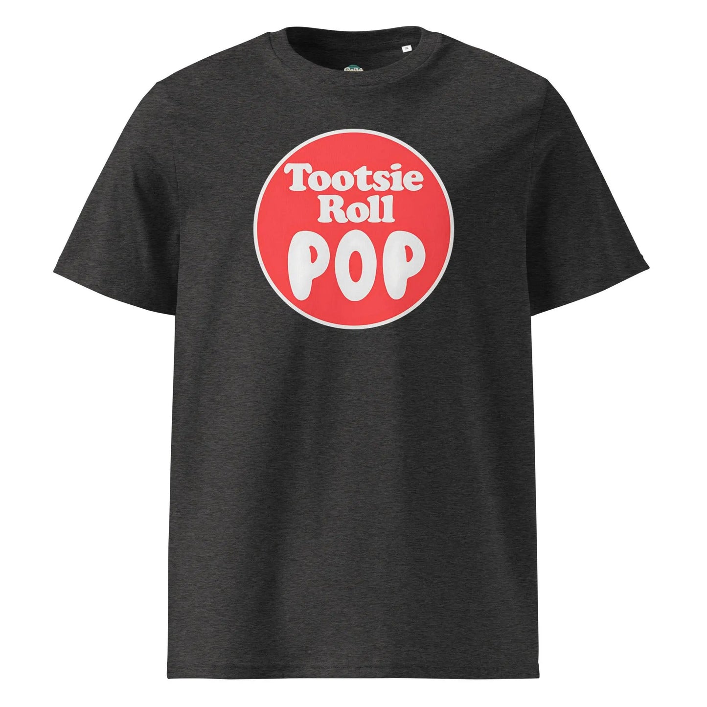 Tootsie Roll Pop - organic cotton t-shirt by Stanley/Stella Tags: 100% Organic Cotton, candy, graphic, graphic tee, pop, retro, tootsie roll, vintage, vintage vibe RetroSplendor Apparel