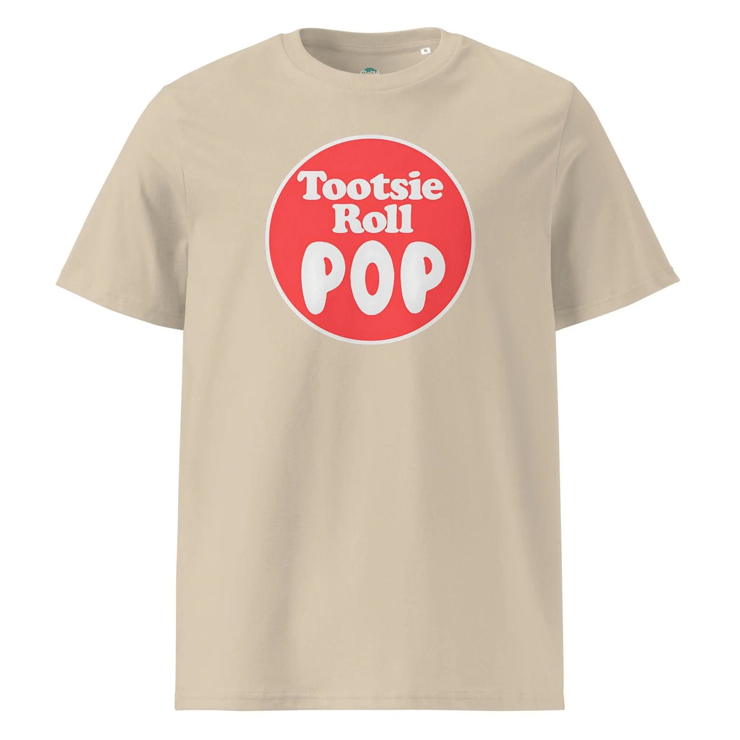 Tootsie Roll Pop - organic cotton t-shirt by Stanley/Stella Tags: 100% Organic Cotton, candy, graphic, graphic tee, pop, retro, tootsie roll, vintage, vintage vibe RetroSplendor Apparel