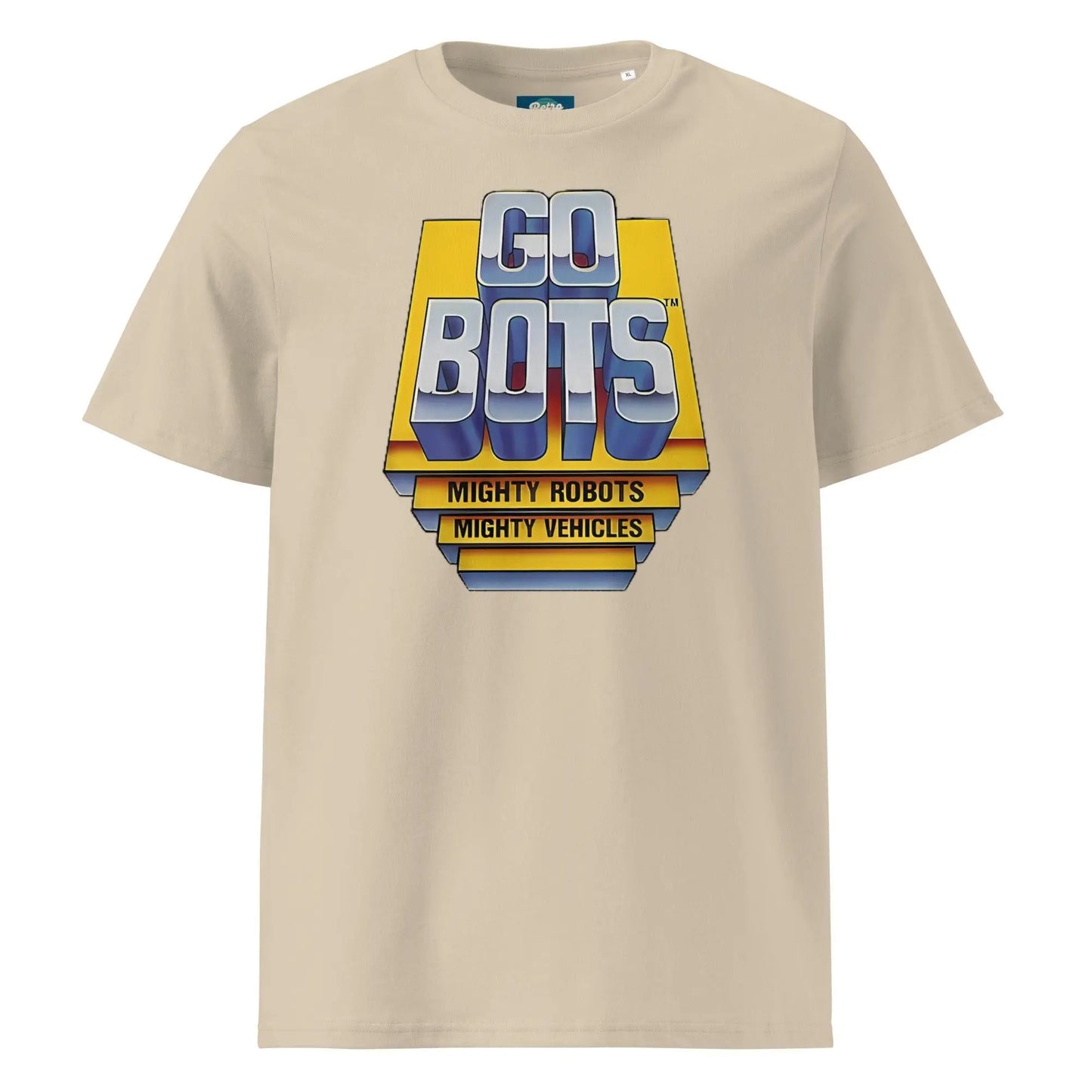 Go Bots - organic cotton t-shirt by Stanley/Stella Tags: 80s, cartoons, graphic tee, retro, retrosplendor, splendor, unisex, vintage RetroSplendor Apparel