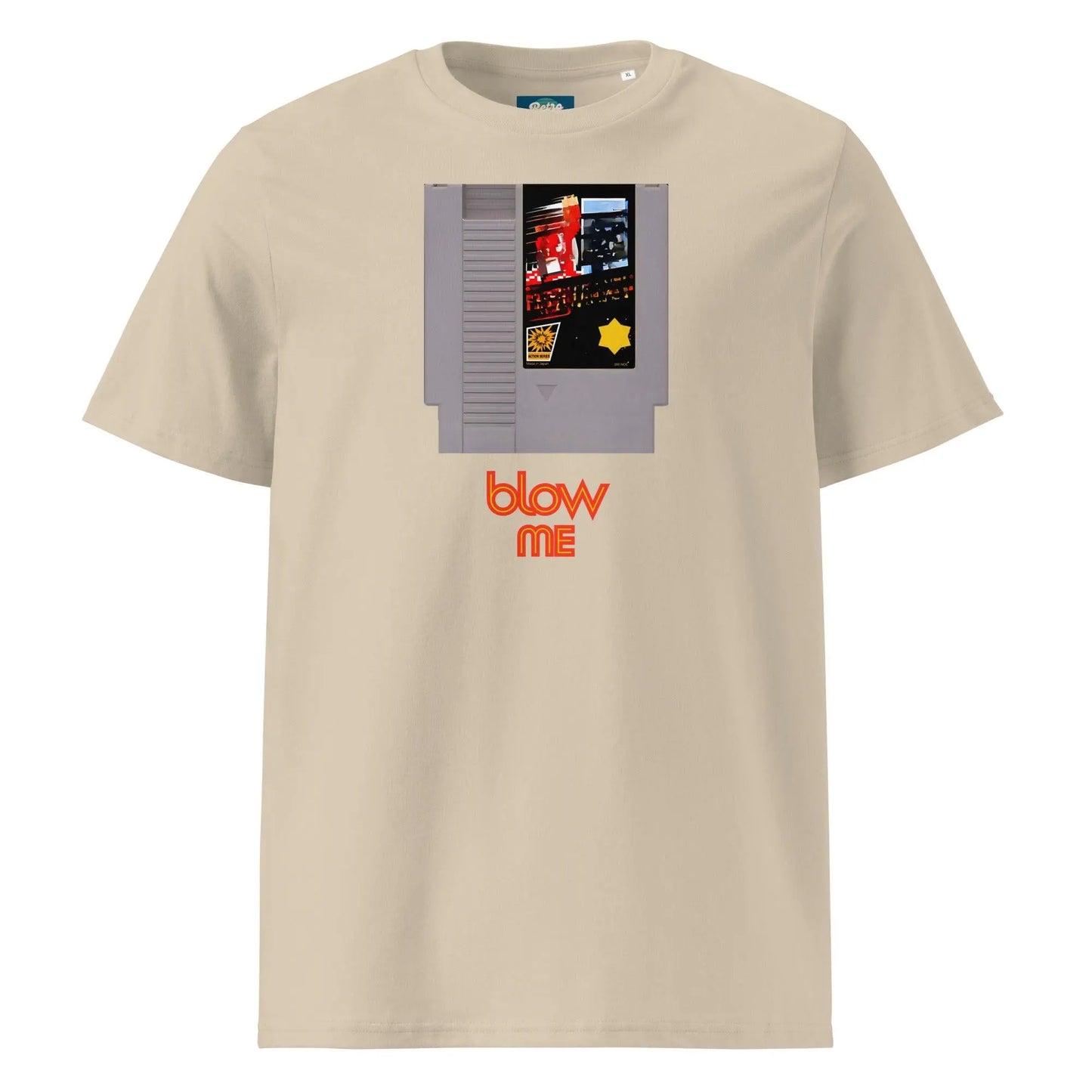 Blow me - Nintendo Tee - Organic Cotton by Stanley/Stella Tags: 80s, comedy, funny, gaming, graphic tee, original, retro, retrosplendor, shirt, splendor, t-shirt, unisex, vintage RetroSplendor Apparel