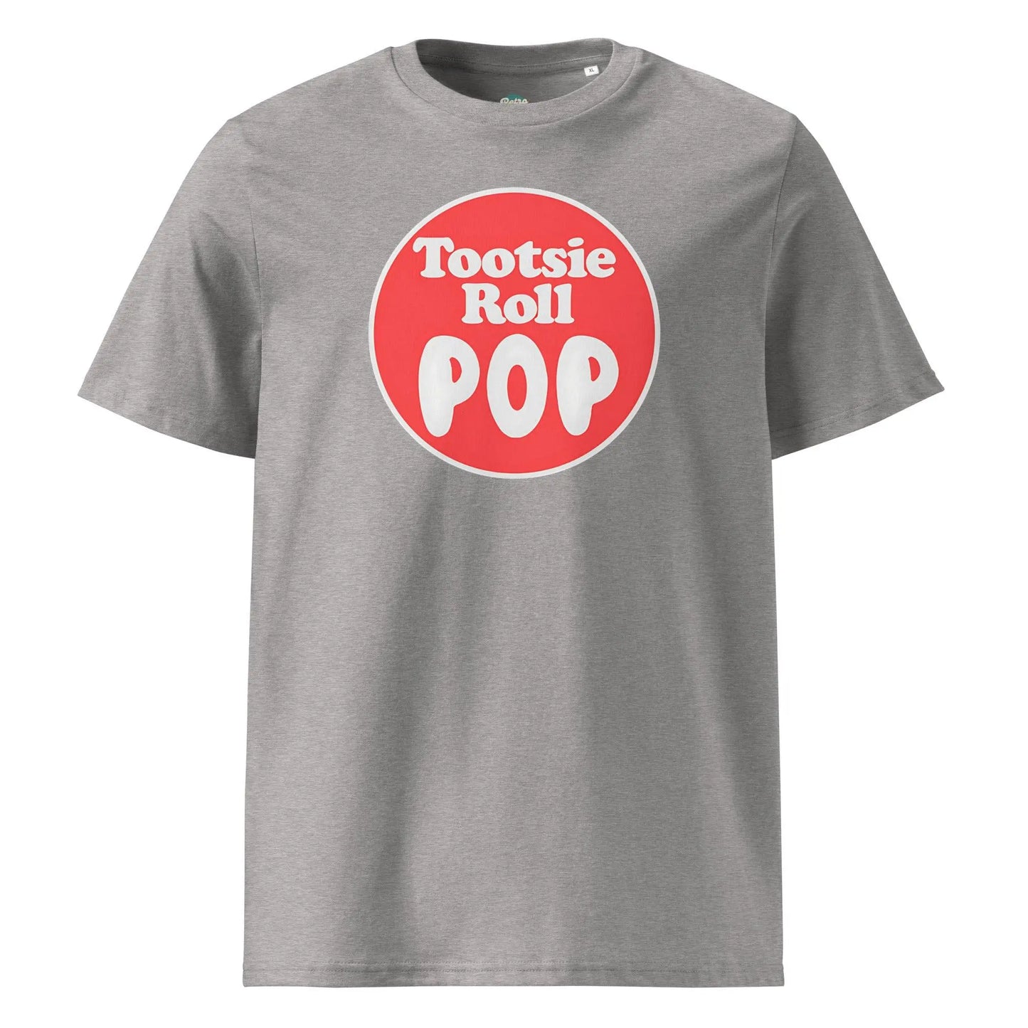 Tootsie Roll Pop - organic cotton t-shirt by Stanley/Stella Tags: 100% Organic Cotton, candy, graphic, graphic tee, pop, retro, tootsie roll, vintage, vintage vibe RetroSplendor Apparel