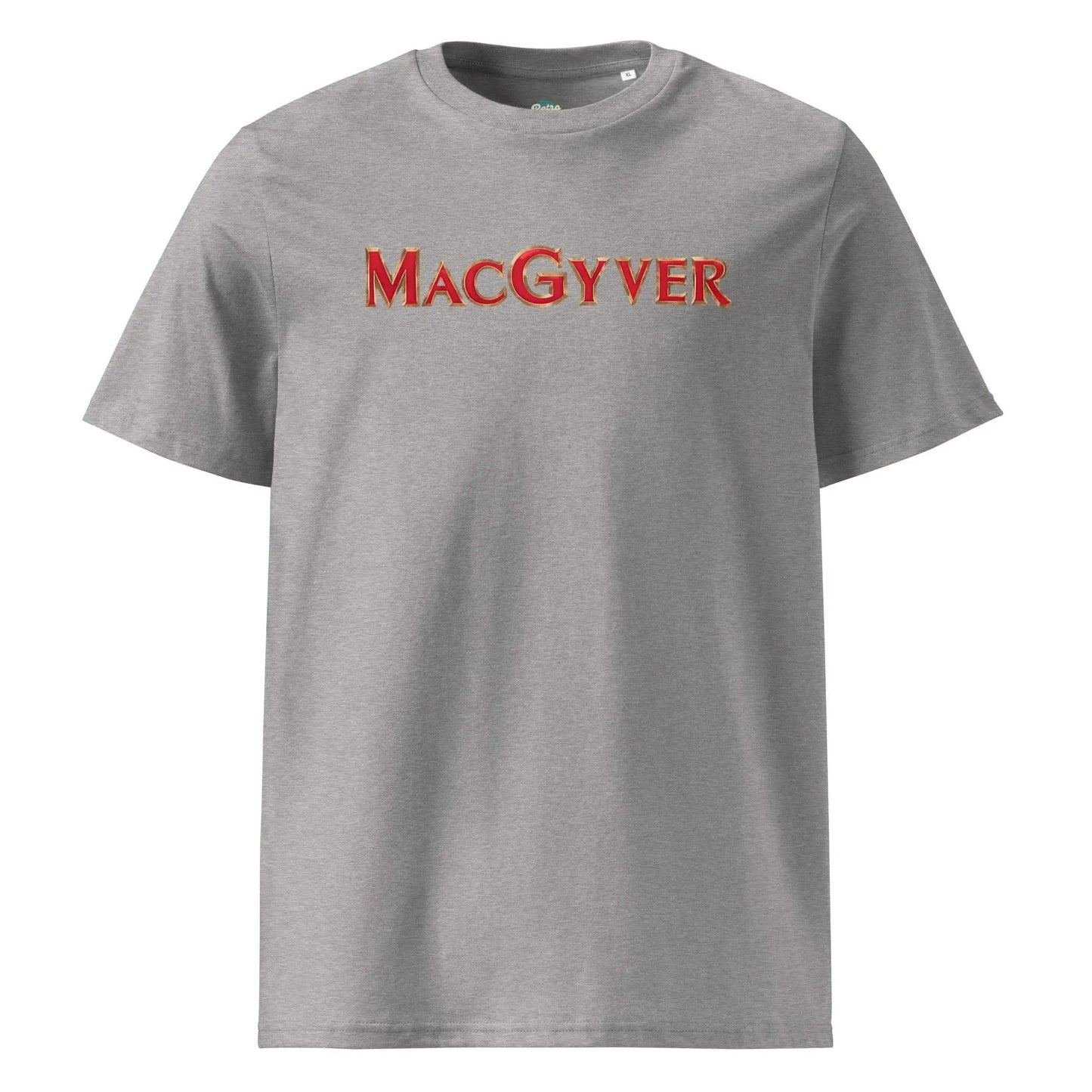 MacGyver Logo - organic cotton t-shirt by Stanley/Stella Tags: 100% Organic Cotton, 80s, graphic, graphic tee, macgyver, retro, tv, vintage, vintage vibe RetroSplendor Apparel