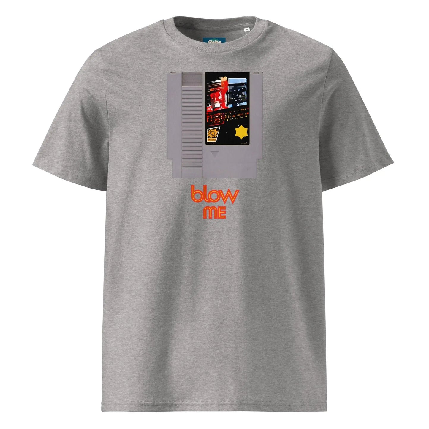 Blow me - Nintendo Tee - Organic Cotton by Stanley/Stella Tags: 80s, comedy, funny, gaming, graphic tee, original, retro, retrosplendor, shirt, splendor, t-shirt, unisex, vintage RetroSplendor Apparel