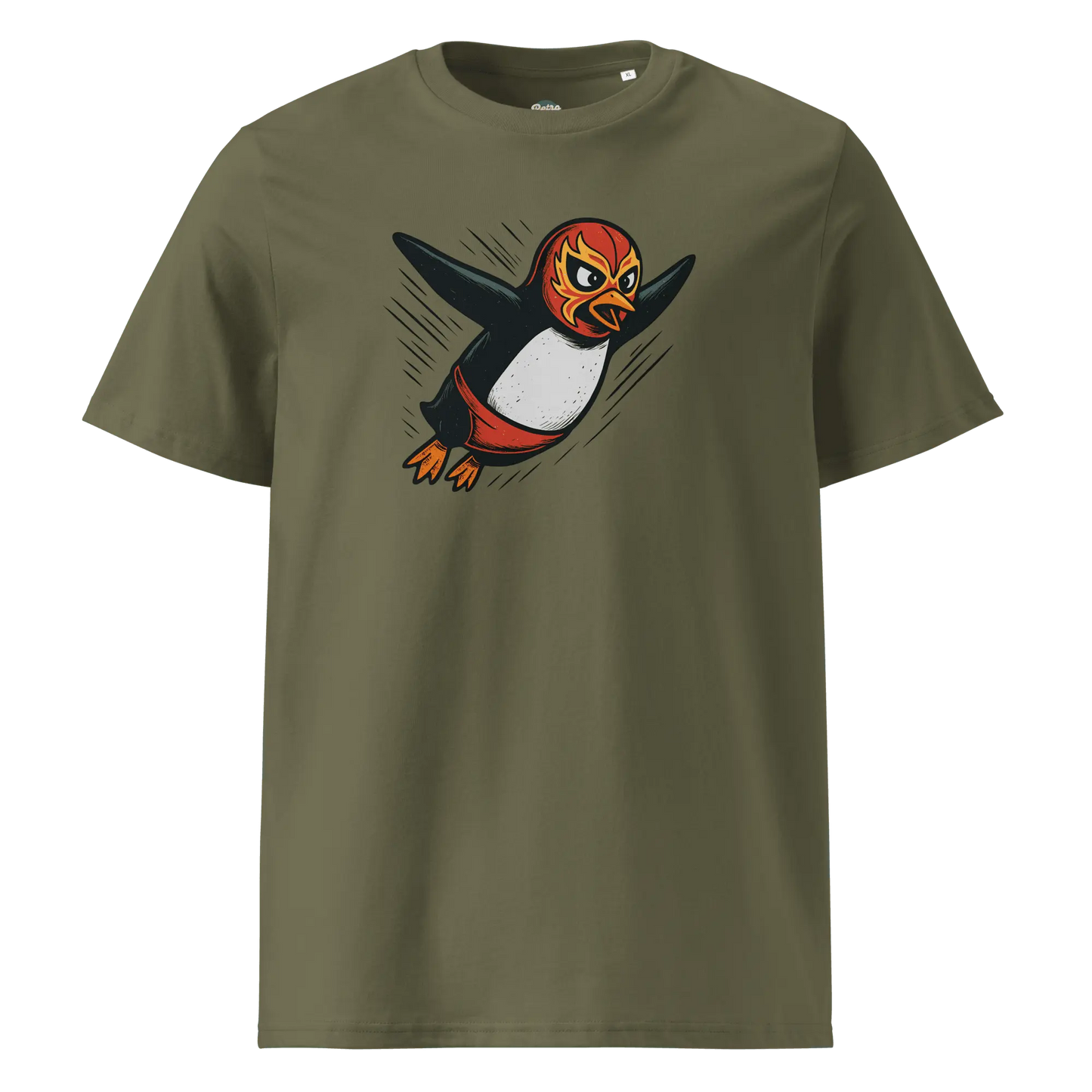 Penguidor - organic cotton t-shirt by Stanley/Stella Tags: 100% cotton, art, graphic tee, original, penguin, retro, t-shirt, unisex, vintage RetroSplendor Apparel