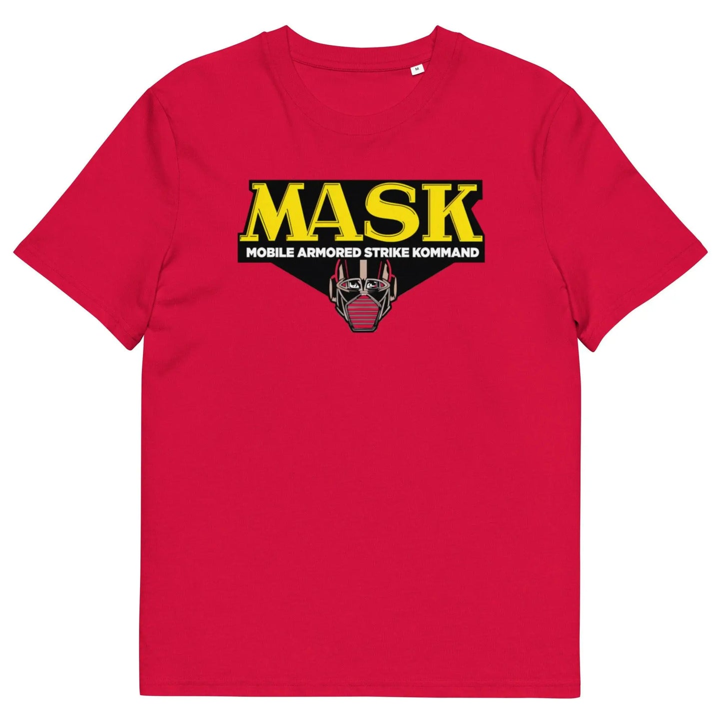 MASK - organic cotton t-shirt – Shirt by Stanley/Stella Tags: 100% organic cotton, 80s, cartoon, graphic tee, logo, retro, shirt, t-shirt, toys, vintage RetroSplendor Apparel