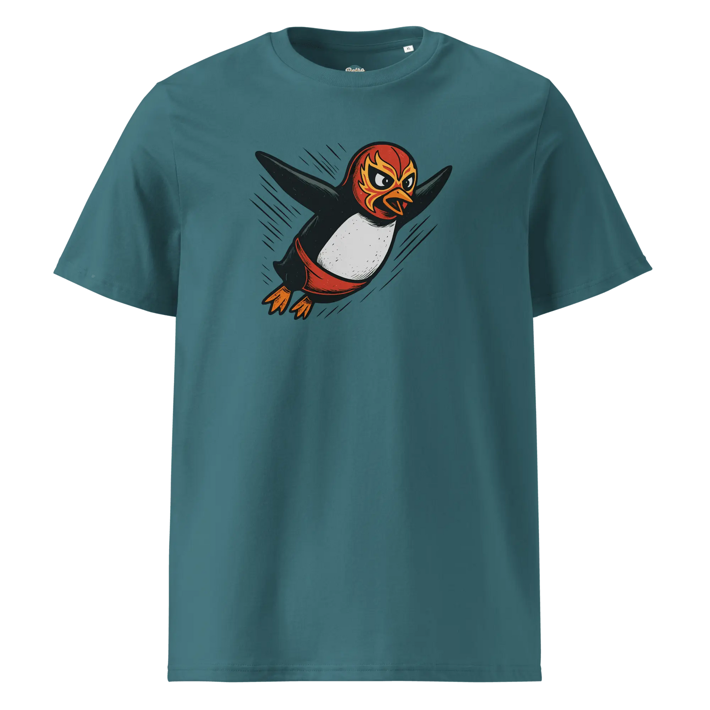 Penguidor - organic cotton t-shirt by Stanley/Stella Tags: 100% cotton, art, graphic tee, original, penguin, retro, t-shirt, unisex, vintage RetroSplendor Apparel
