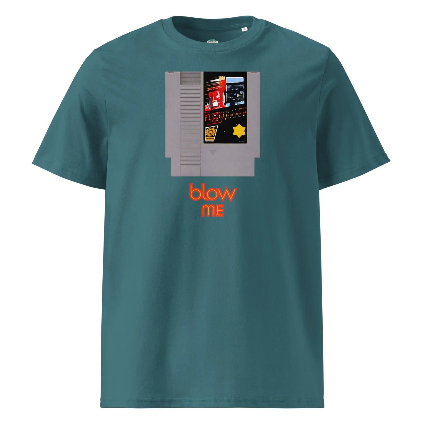 Blow me - Nintendo Tee - Organic Cotton by Stanley/Stella Tags: 80s, comedy, funny, gaming, graphic tee, original, retro, retrosplendor, shirt, splendor, t-shirt, unisex, vintage RetroSplendor Apparel