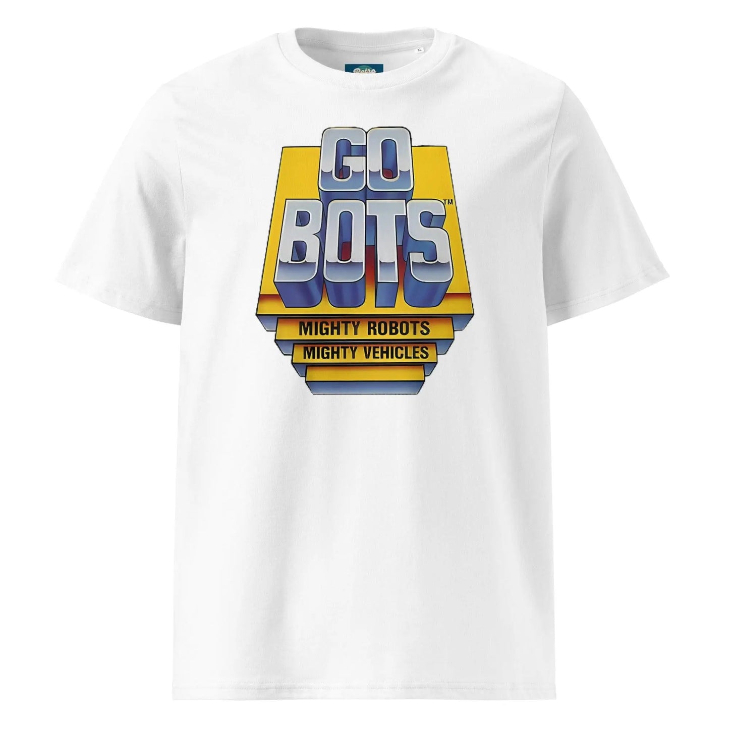 Go Bots - organic cotton t-shirt by Stanley/Stella Tags: 80s, cartoons, graphic tee, retro, retrosplendor, splendor, unisex, vintage RetroSplendor Apparel
