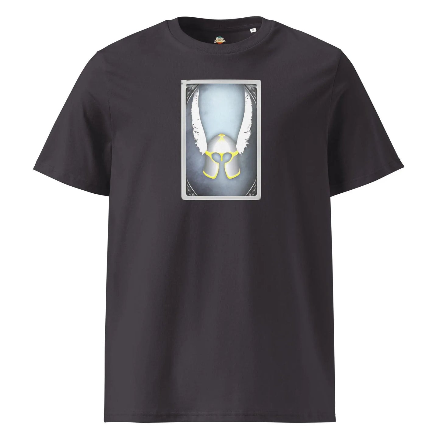 EQ Paladin - organic ribbed neck t-shirt by Stanley/Stella Tags: 90s, everquest, gaming, magic, organic cotton, original, paladin, pc gaming, ruins of kunark, vintage RetroSplendor Apparel