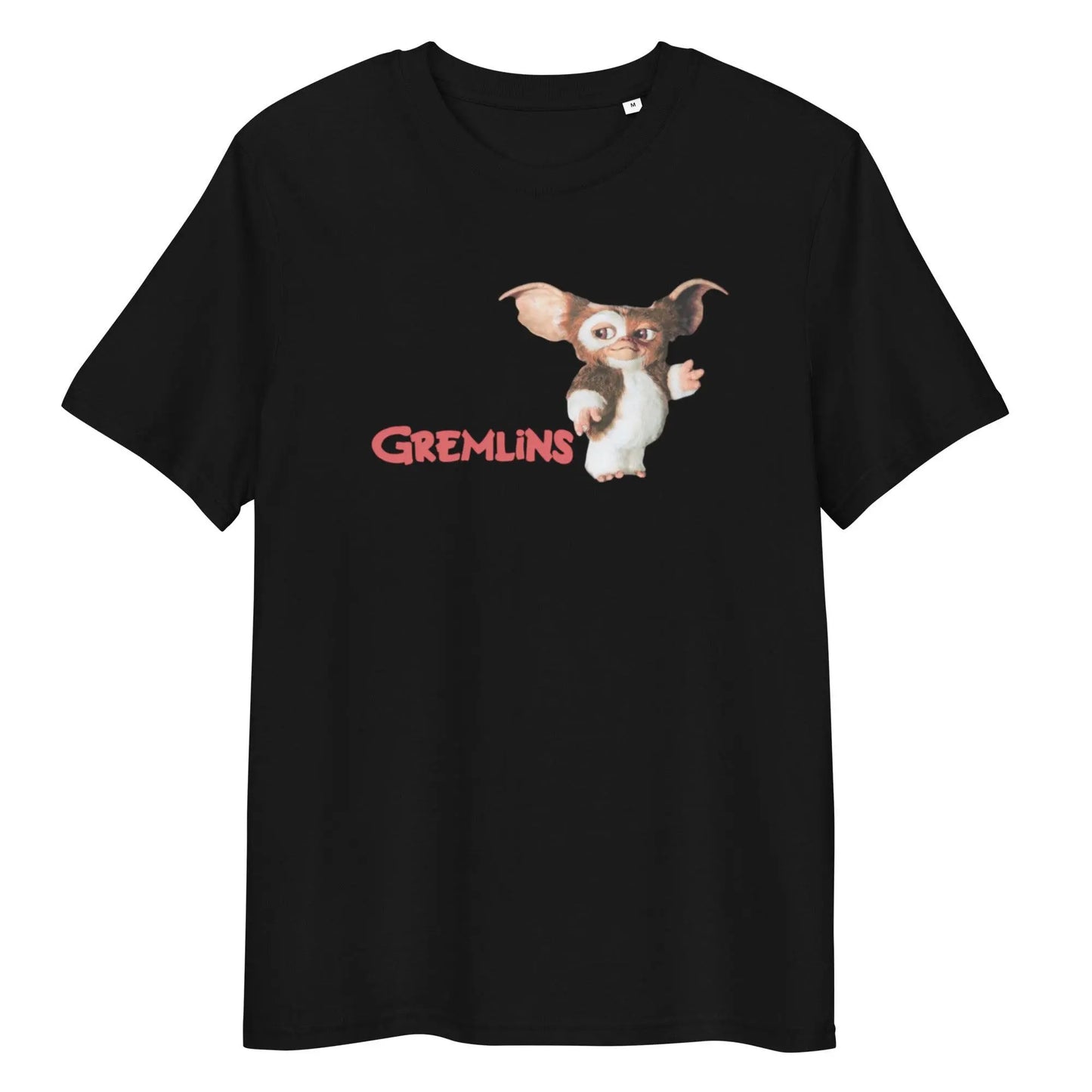 Gremlins organic ribbed neck t-shirt – Shirt by Stanley/Stella Tags: 100% organic cotton, 80s, cotton, creature, gizmo, graphic tee, logo, movie, nostalgia, retro, shirt, tee, unisex, vintage RetroSplendor Apparel