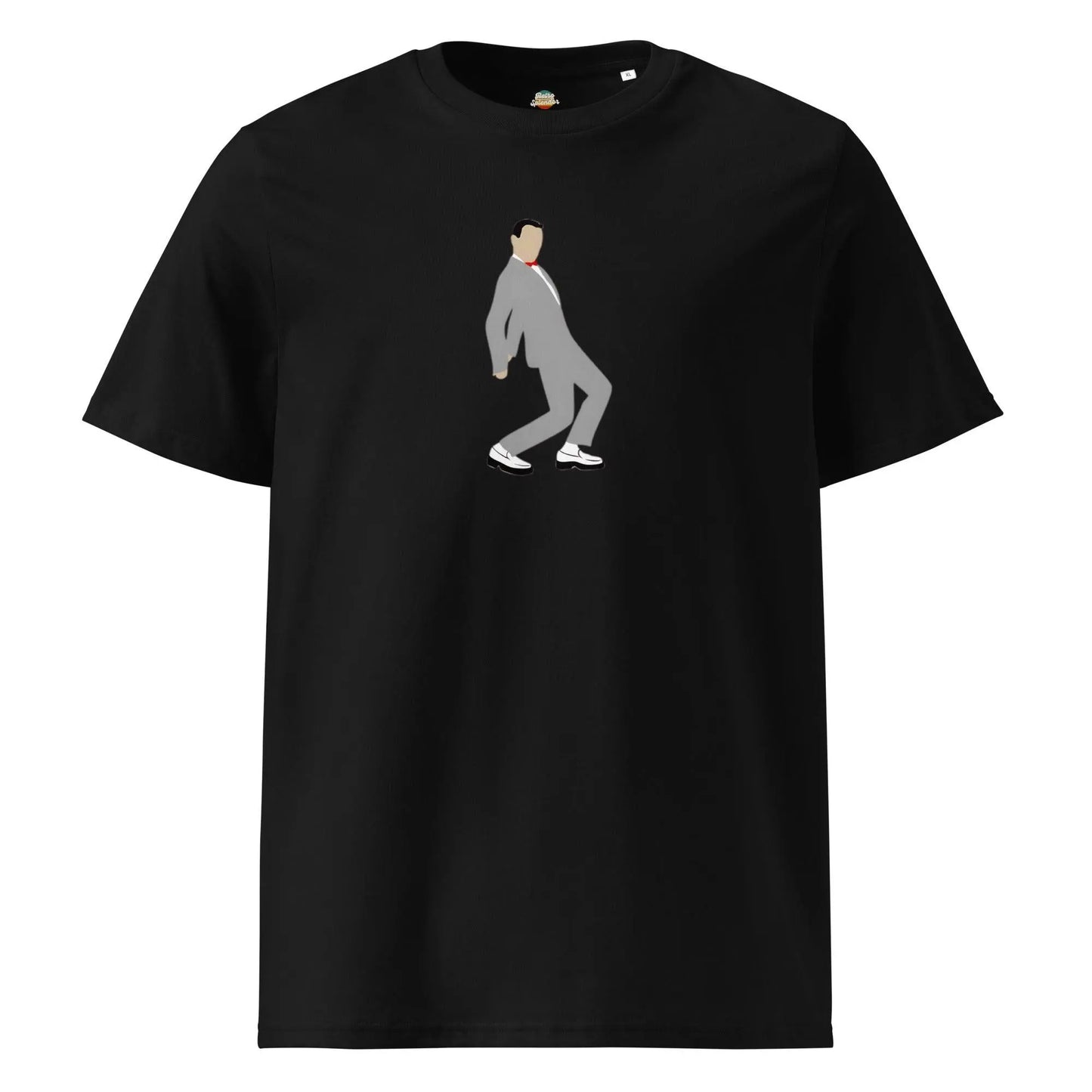 Pee Wee - organic ribbed neck t-shirt by Stanley/Stella Tags: dance, funny, humor, original, peewee herman, Printful, retro, shirt, t-shirt, tv, vintage RetroSplendor Apparel