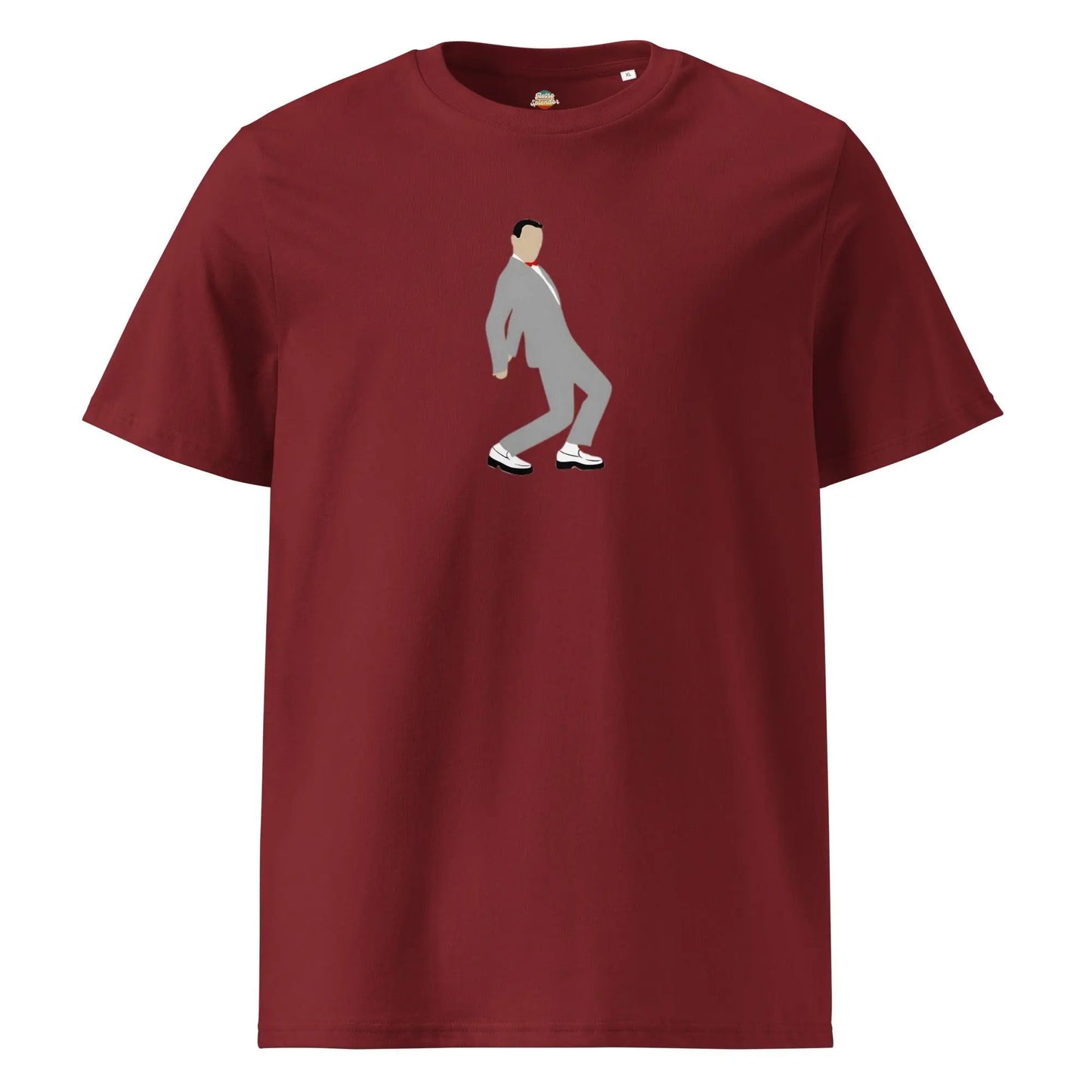 Pee Wee - organic ribbed neck t-shirt by Stanley/Stella Tags: dance, funny, humor, original, peewee herman, Printful, retro, shirt, t-shirt, tv, vintage RetroSplendor Apparel
