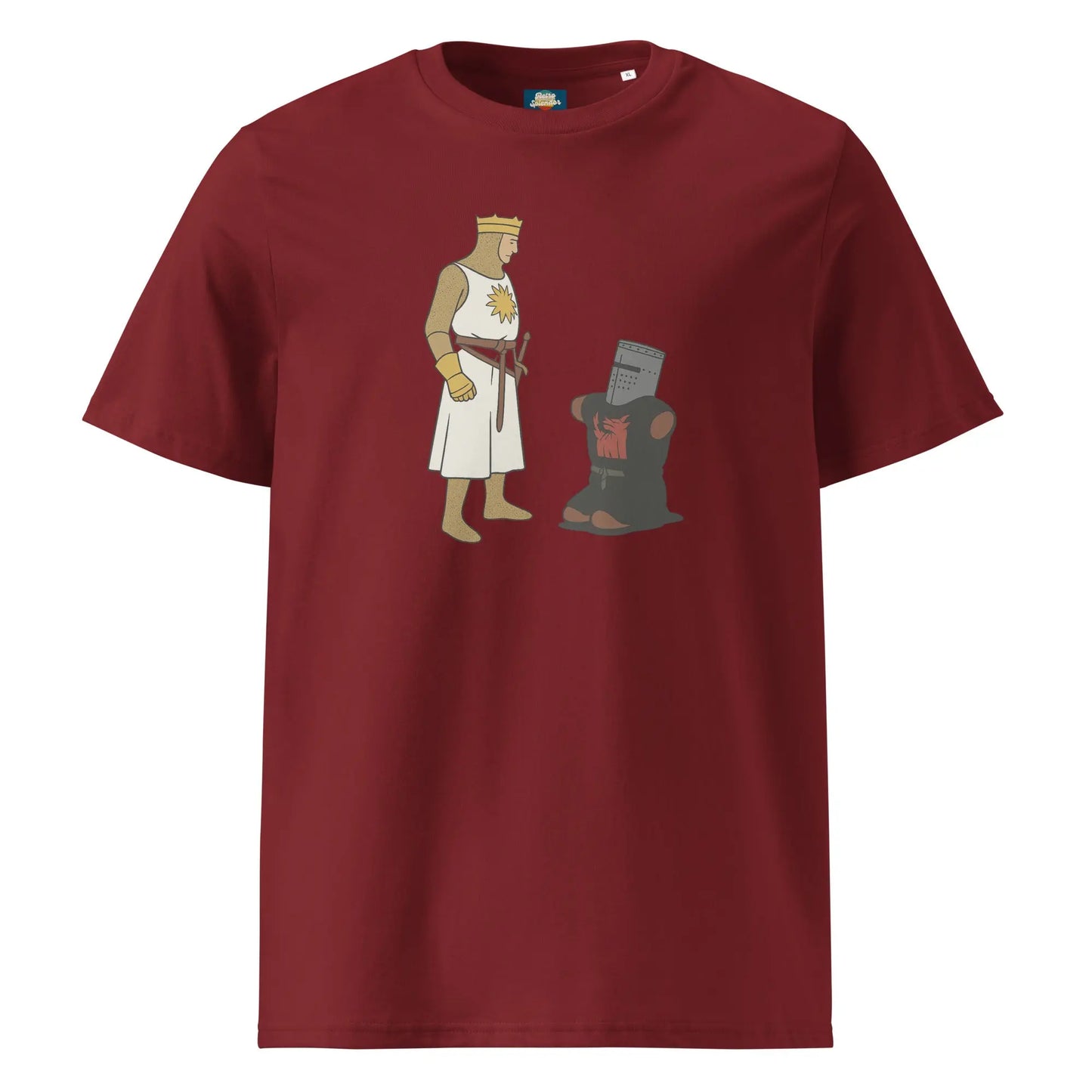 Tis a Scratch - Organic Ribbed Neck T-Shirt by Stanley/Stella Tags: eco-friendly clothing, ethical apparel, organic t-shirt, ribbed neck t-shirt, sustainable fashion RetroSplendor Apparel