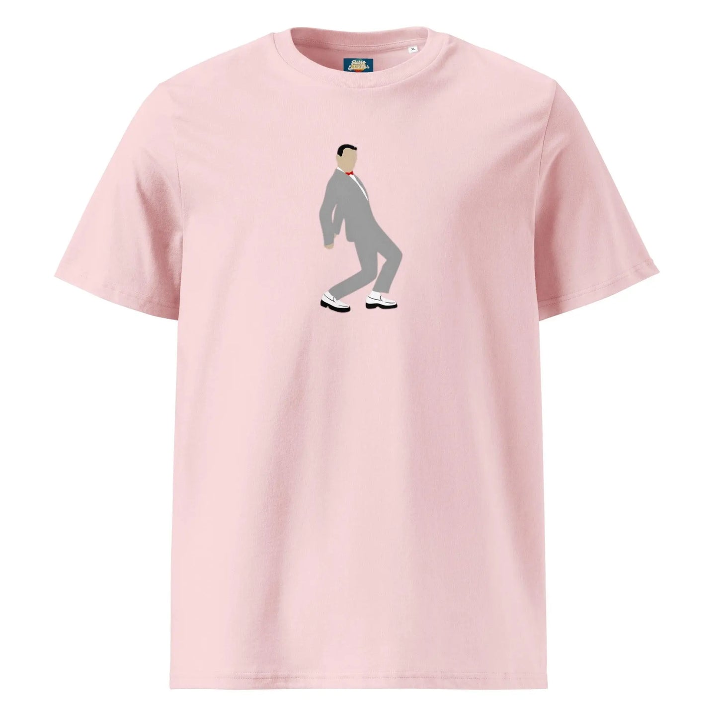 Pee Wee - organic ribbed neck t-shirt by Stanley/Stella Tags: dance, funny, humor, original, peewee herman, Printful, retro, shirt, t-shirt, tv, vintage RetroSplendor Apparel