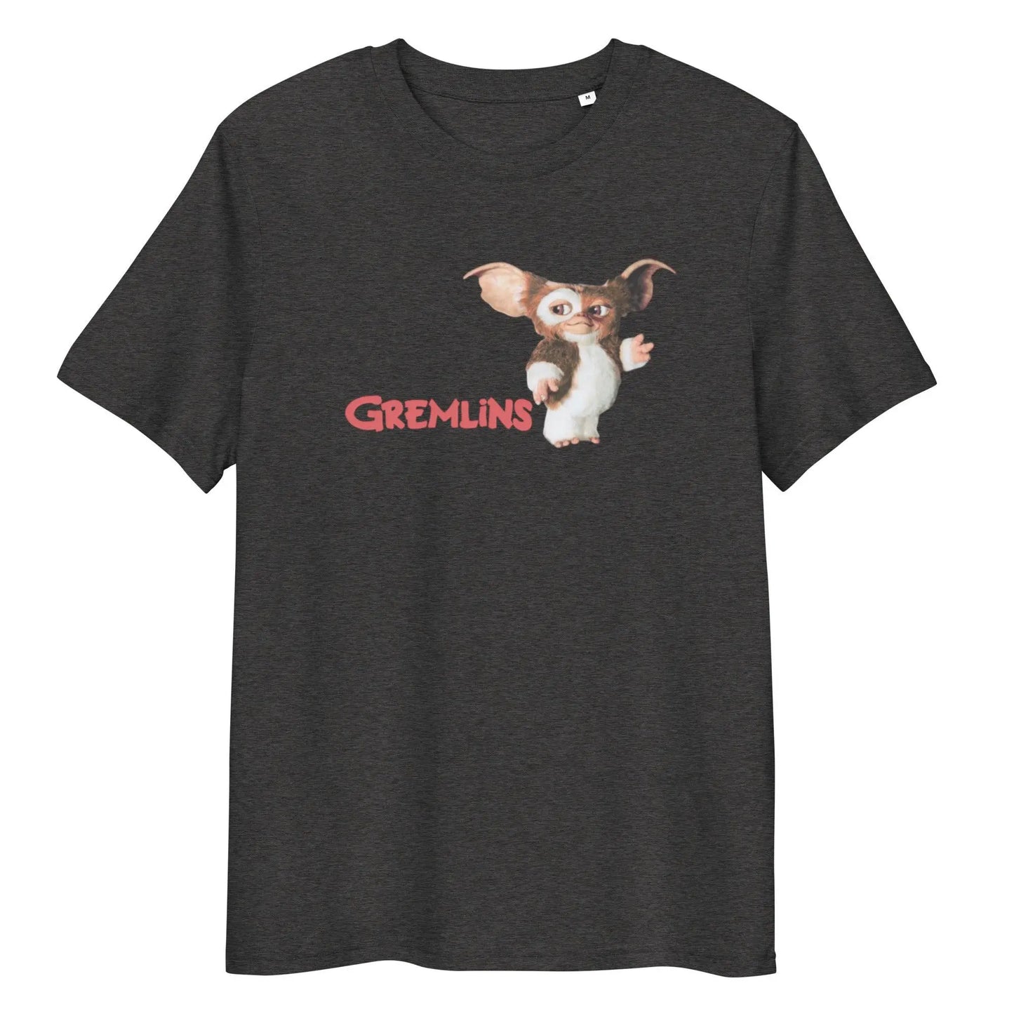 Gremlins organic ribbed neck t-shirt – Shirt by Stanley/Stella Tags: 100% organic cotton, 80s, cotton, creature, gizmo, graphic tee, logo, movie, nostalgia, retro, shirt, tee, unisex, vintage RetroSplendor Apparel
