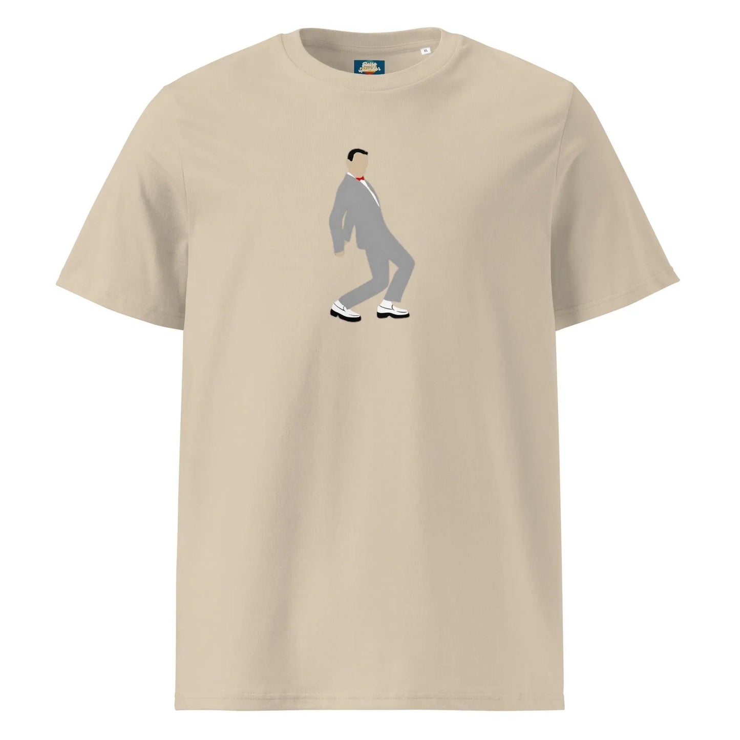 Pee Wee - organic ribbed neck t-shirt by Stanley/Stella Tags: dance, funny, humor, original, peewee herman, Printful, retro, shirt, t-shirt, tv, vintage RetroSplendor Apparel