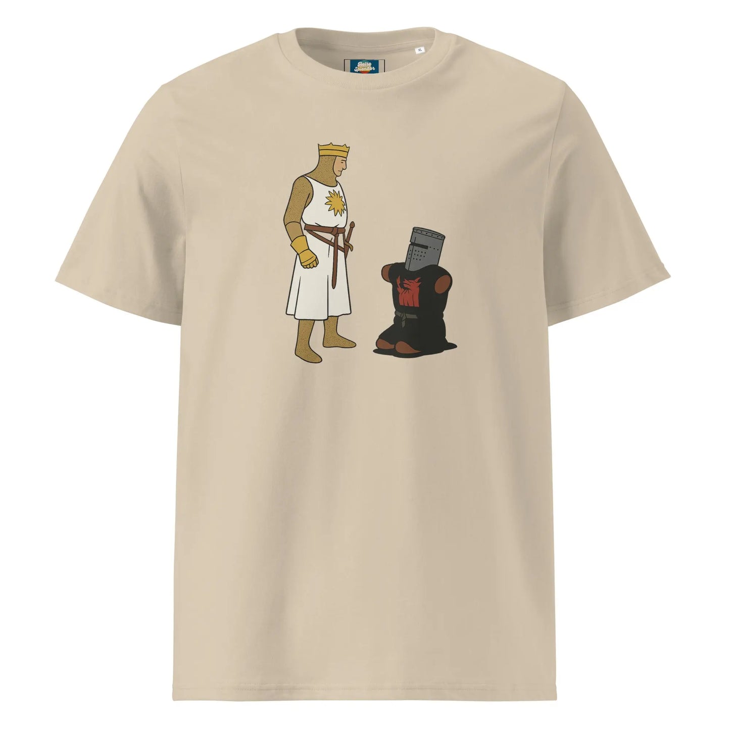 Tis a Scratch - Organic Ribbed Neck T-Shirt by Stanley/Stella Tags: eco-friendly clothing, ethical apparel, organic t-shirt, ribbed neck t-shirt, sustainable fashion RetroSplendor Apparel