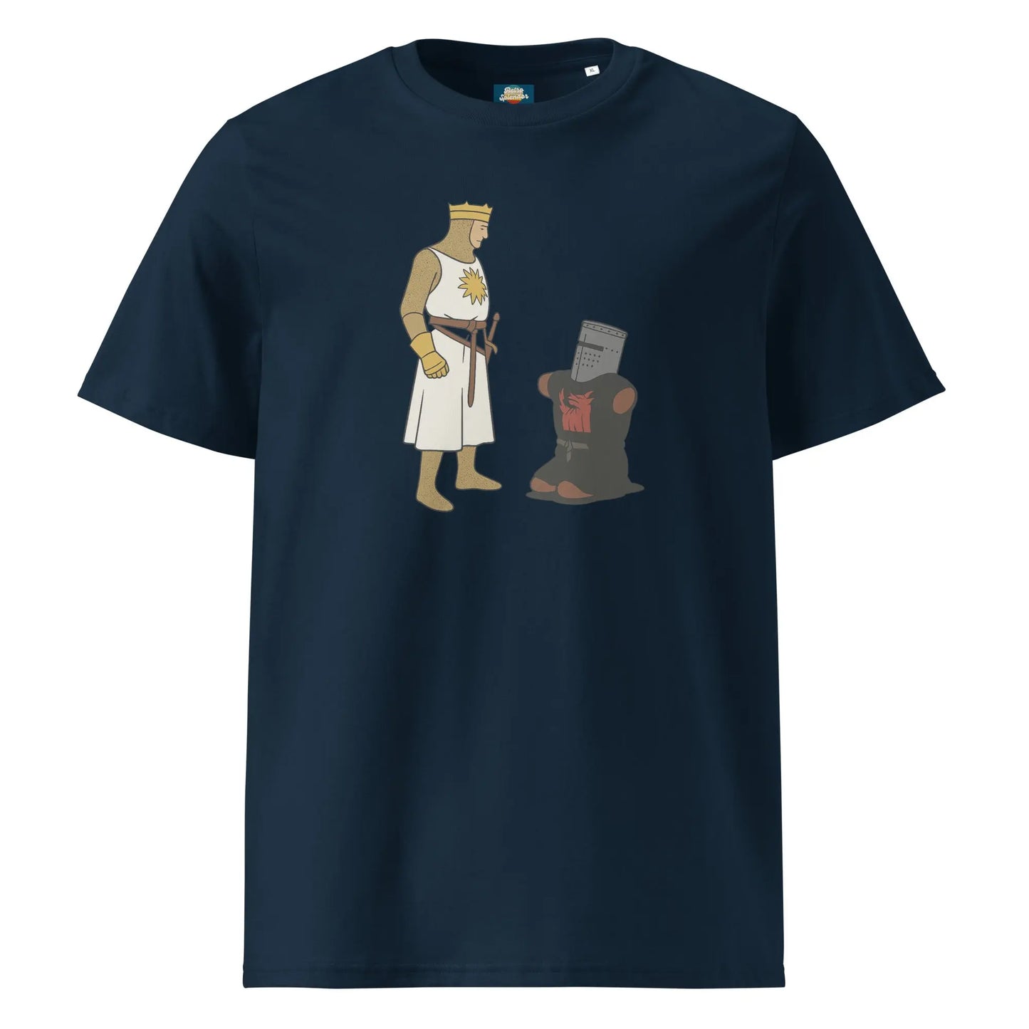 Tis a Scratch - Organic Ribbed Neck T-Shirt by Stanley/Stella Tags: eco-friendly clothing, ethical apparel, organic t-shirt, ribbed neck t-shirt, sustainable fashion RetroSplendor Apparel