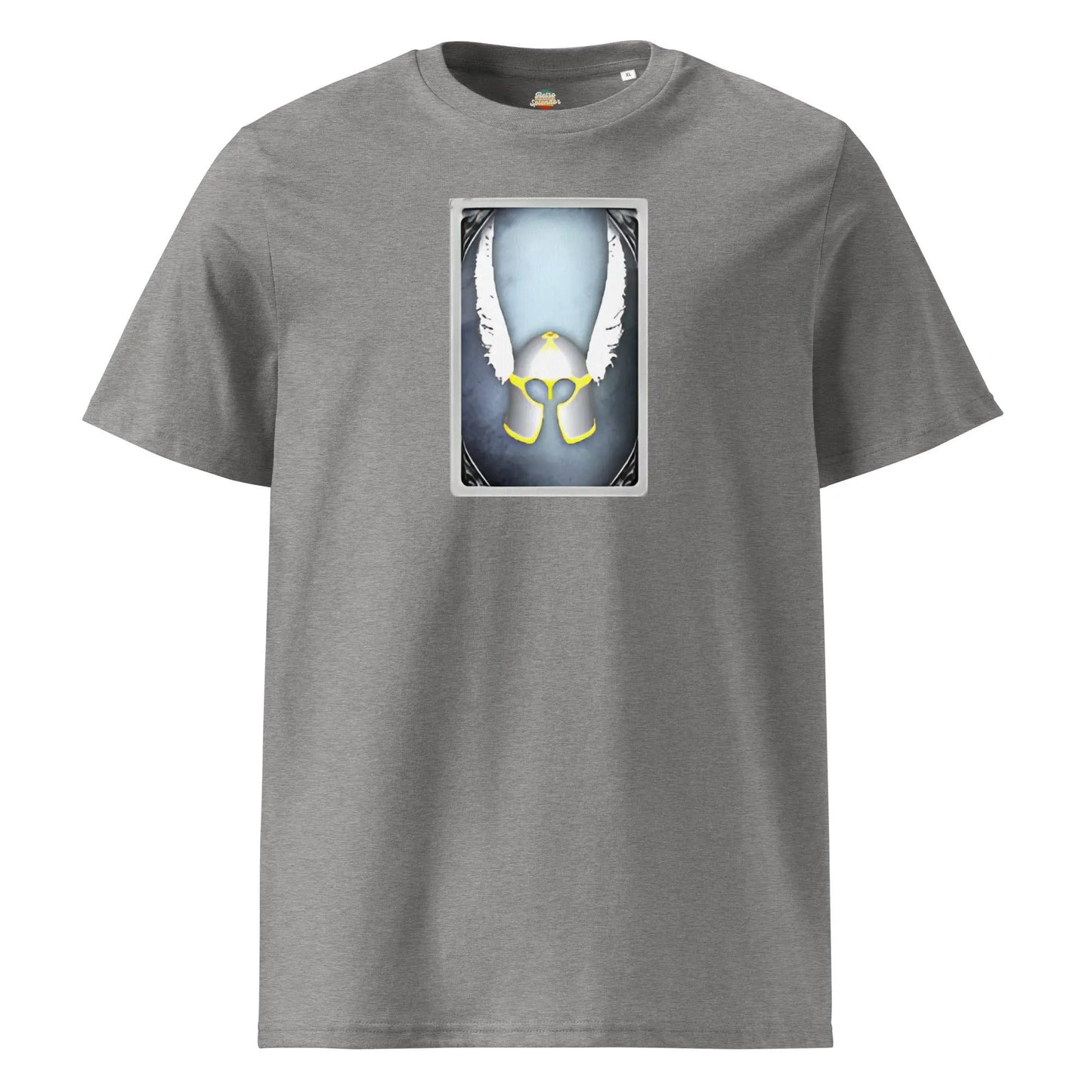 EQ Paladin - organic ribbed neck t-shirt by Stanley/Stella Tags: 90s, everquest, gaming, magic, organic cotton, original, paladin, pc gaming, ruins of kunark, vintage RetroSplendor Apparel