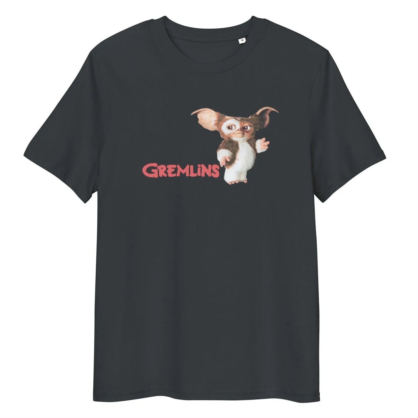 Gremlins organic ribbed neck t-shirt – Shirt by Stanley/Stella Tags: 100% organic cotton, 80s, cotton, creature, gizmo, graphic tee, logo, movie, nostalgia, retro, shirt, tee, unisex, vintage RetroSplendor Apparel