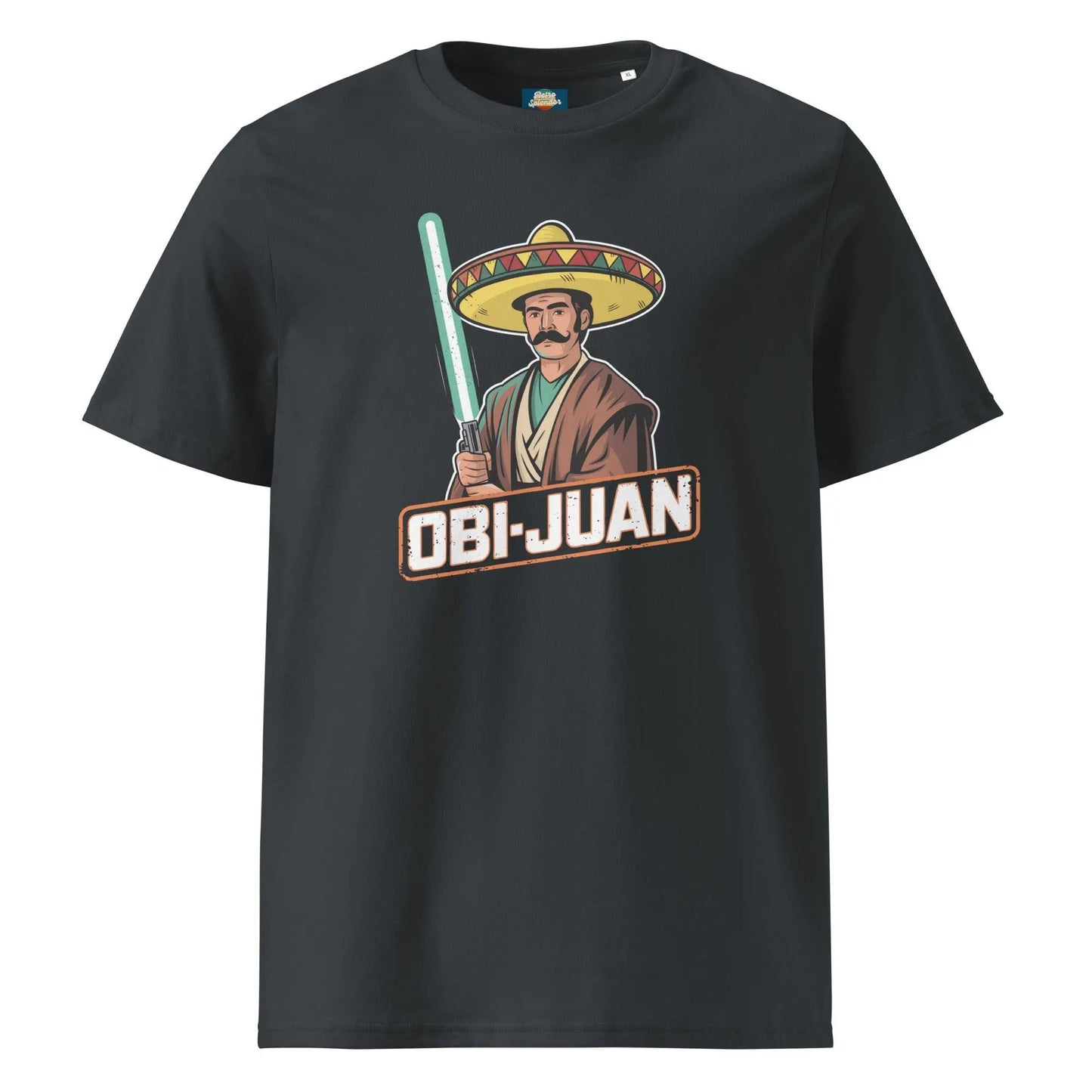 Obi Juan Shirt - Organic Ribbed Neck T-Shirt by Stanley/Stella Tags: eco-friendly apparel, obi juan shirt, organic clothing, ribbed neck t-shirt, sustainable fashion RetroSplendor Apparel