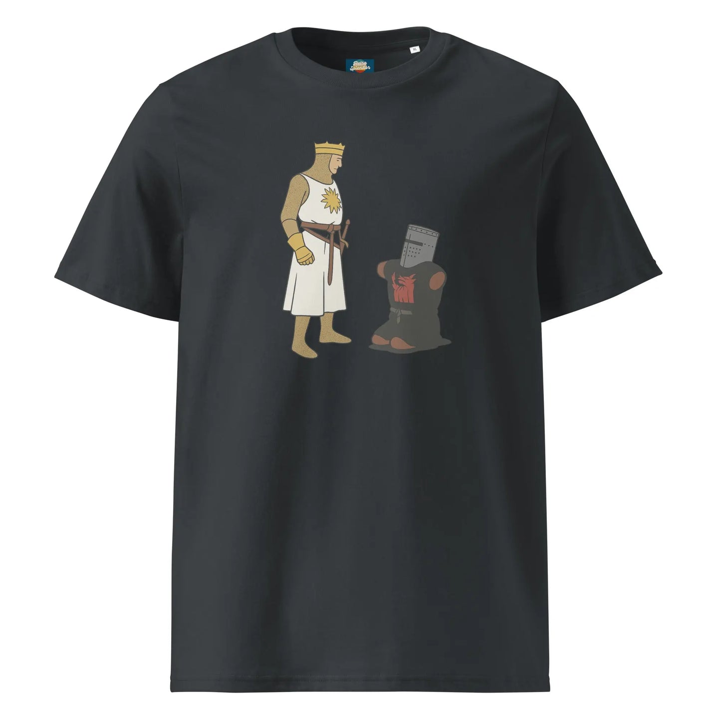 Tis a Scratch - Organic Ribbed Neck T-Shirt by Stanley/Stella Tags: eco-friendly clothing, ethical apparel, organic t-shirt, ribbed neck t-shirt, sustainable fashion RetroSplendor Apparel